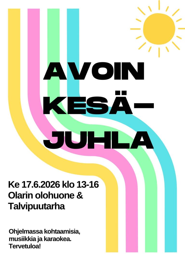 AVOIN KESÄ- JUHLA