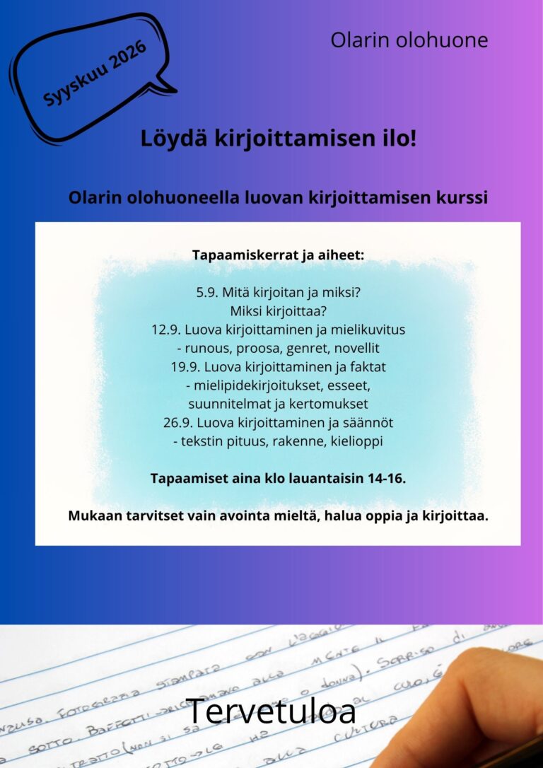 LuovaKirjoittaminen